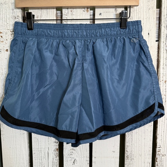 NYL Sport Pants - New York Laundry NYL Running Jogging Shorts Women’s Size Large Blue Lined Gym
